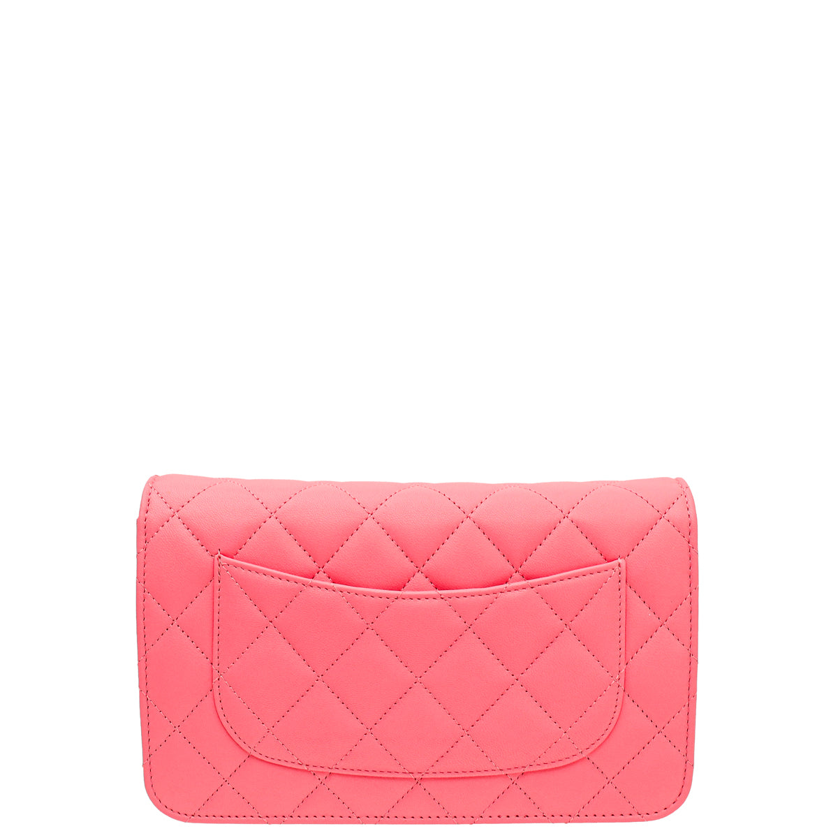 Chanel Pink CC Classic Wallet On Chain-Chanel-THE CLOSET