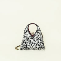 Chanel Bicolor Animal Print Chic Lady Shopping Small Bag