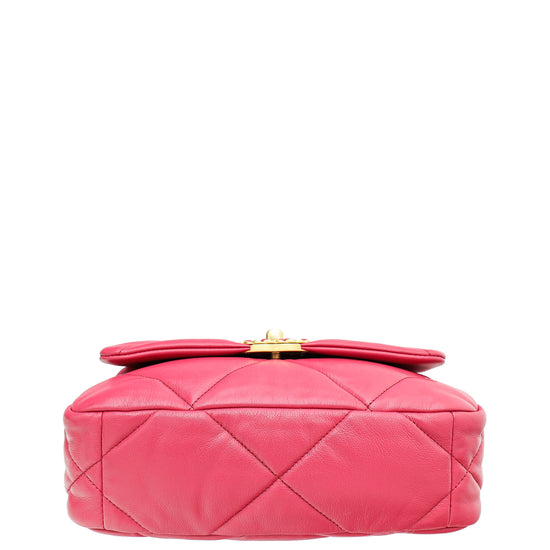 Chanel Fuchsia CC 19 Small Bag – The Closet