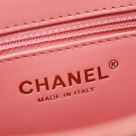 Chanel Coral Pink Mini Kelly Bag