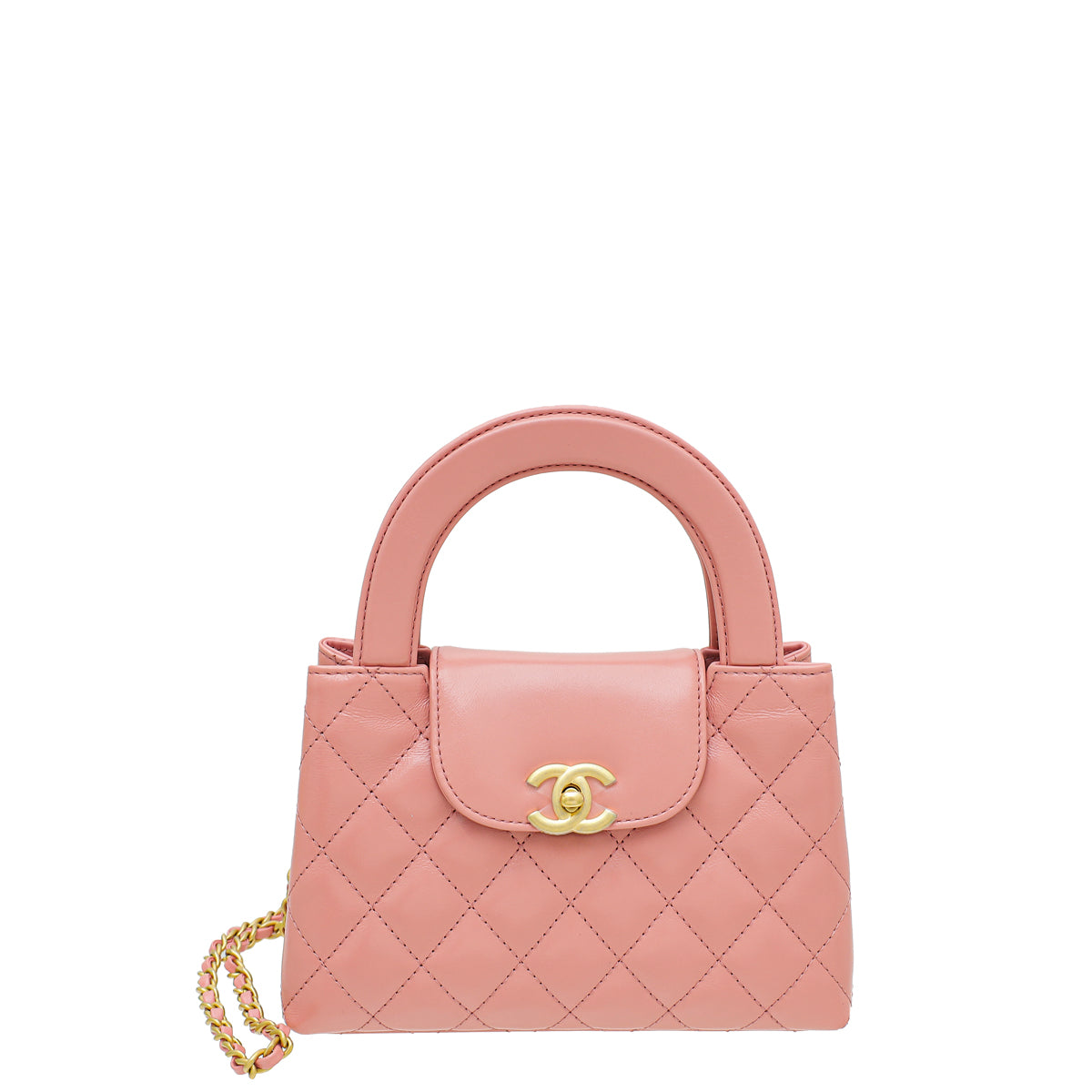 pink mini kelly bag