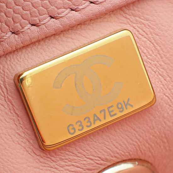 Chanel Pink Coco Mini Handle Bag