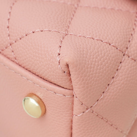 Chanel Pink Coco Mini Handle Bag