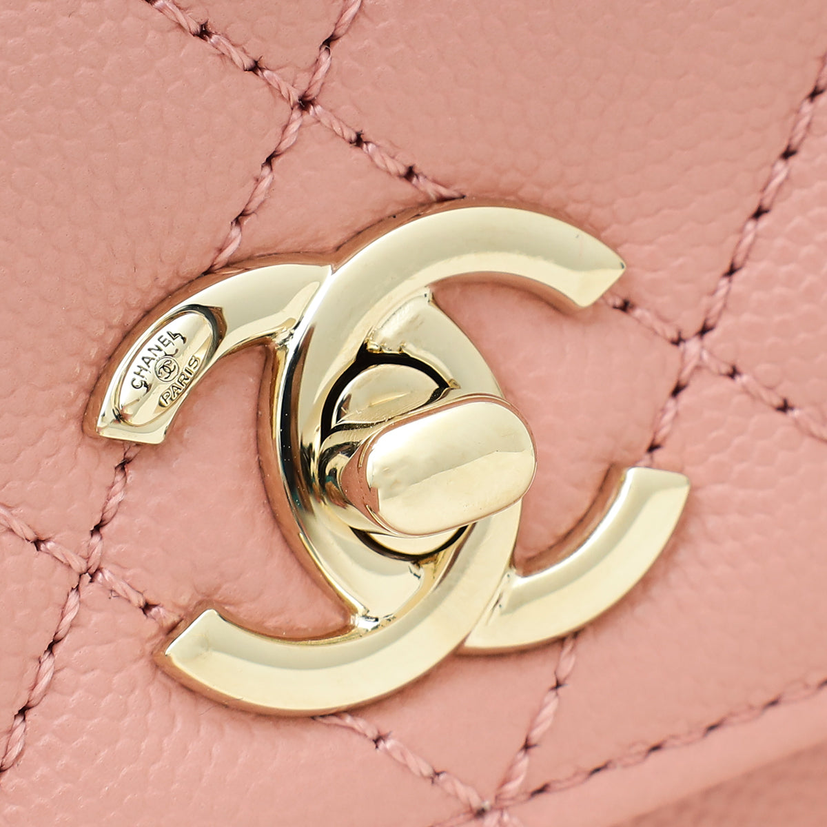 Chanel Pink Coco Mini Handle Bag