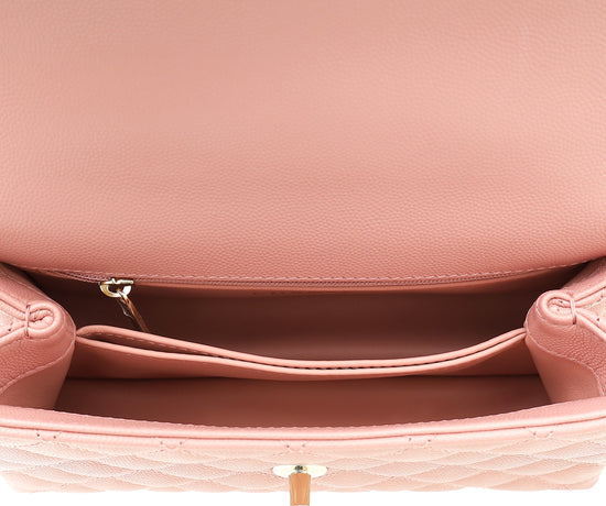 Chanel Pink Coco Mini Handle Bag