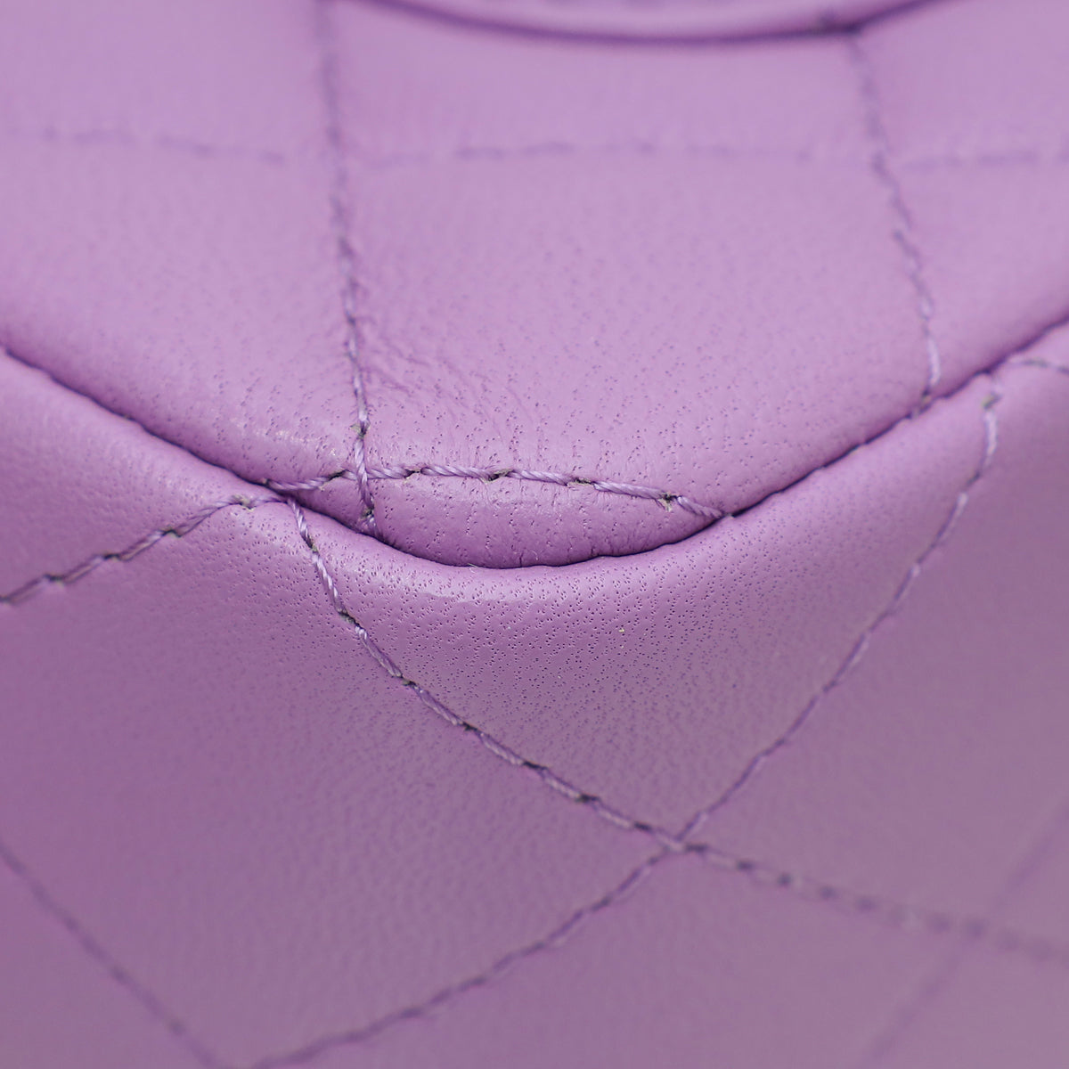 Chanel Purple CC Mini Rectangular Flap Bag