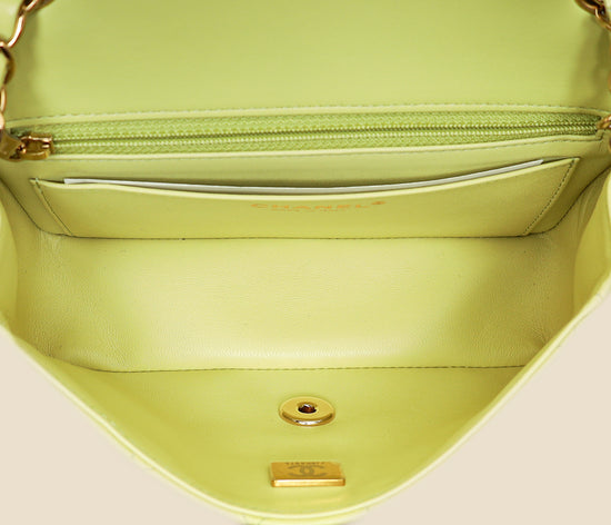 Chanel Kiwi Classic Mini Rectangula Flap Bag-Chanel-THE CLOSET