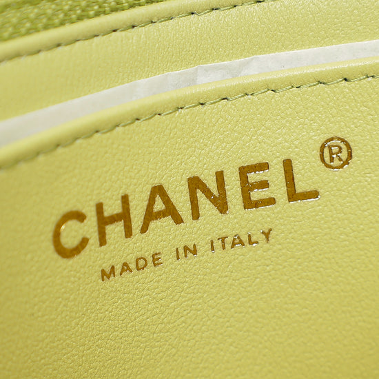 Chanel Kiwi Classic Mini Rectangula Flap Bag-Chanel-THE CLOSET