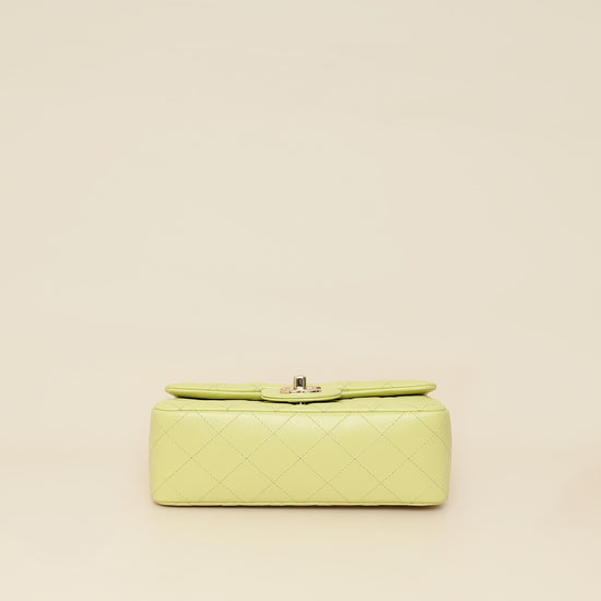 Chanel Kiwi Classic Mini Rectangula Flap Bag-Chanel-THE CLOSET