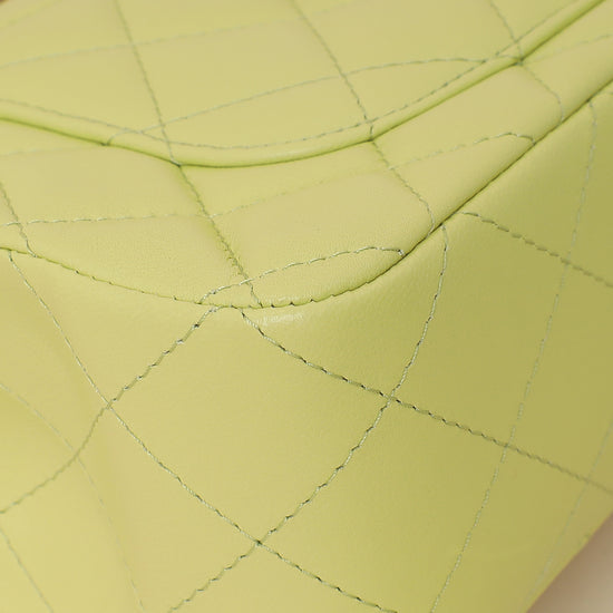 Chanel Kiwi Classic Mini Rectangula Flap Bag-Chanel-THE CLOSET