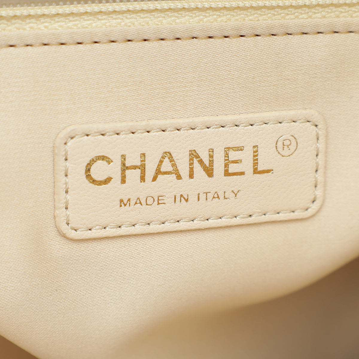 Chanel Beige Grand Shopping Tote (GST) Medium Bag