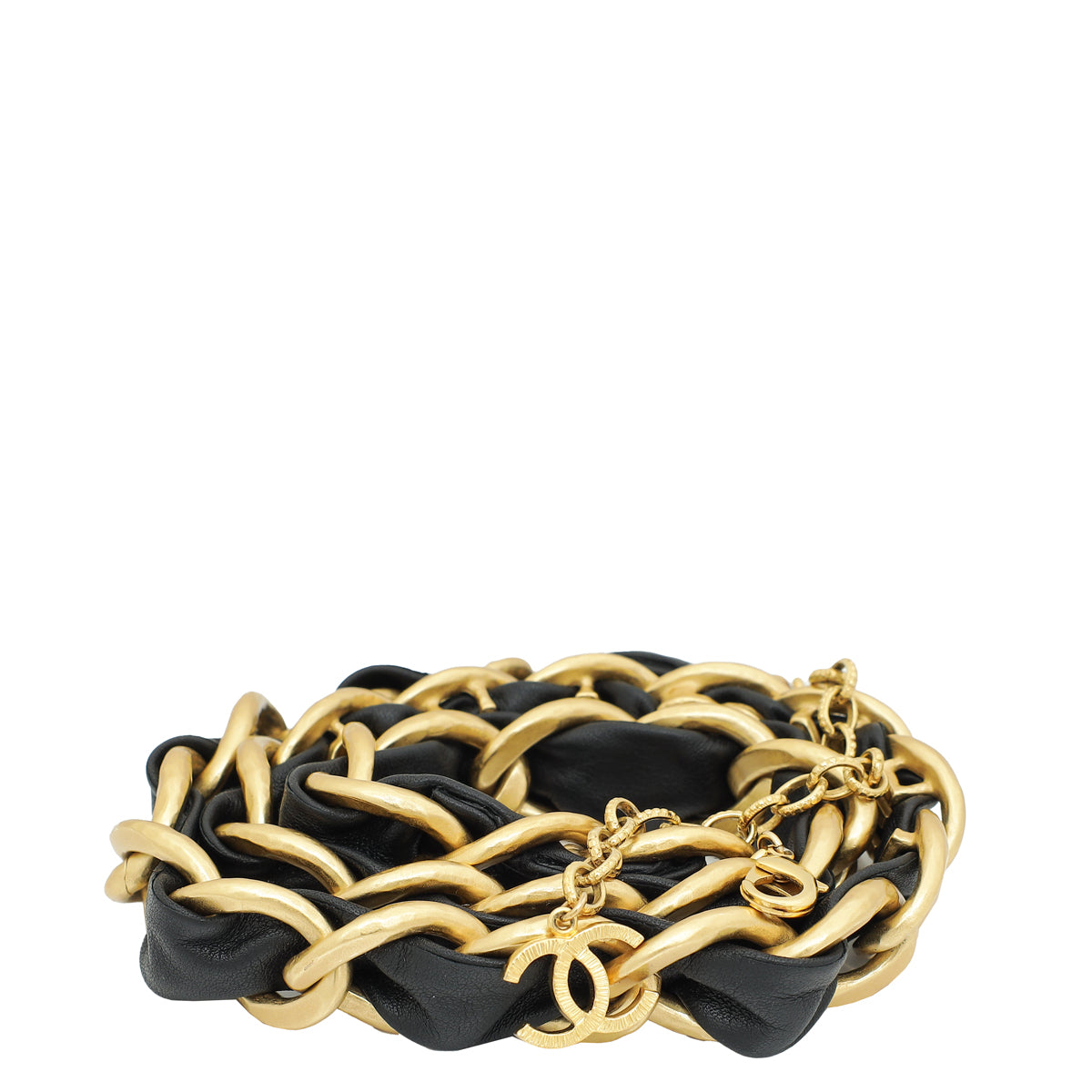 Chanel Black CC Chunky Chain Belt-Chanel-THE CLOSET