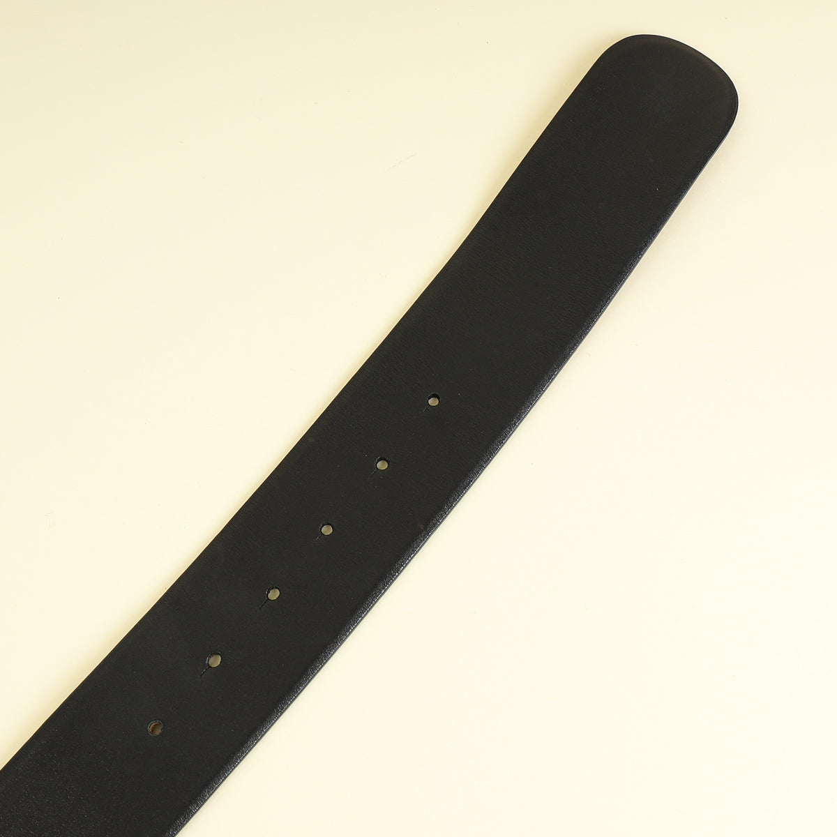 Chanel Black CC Oval Buckle Belt 34