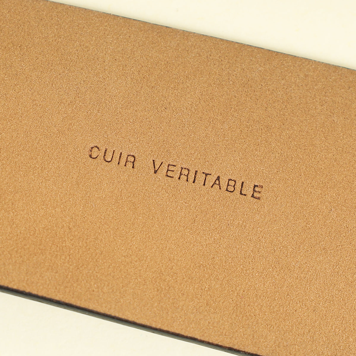 Chanel Black CC Oval Buckle Belt 34