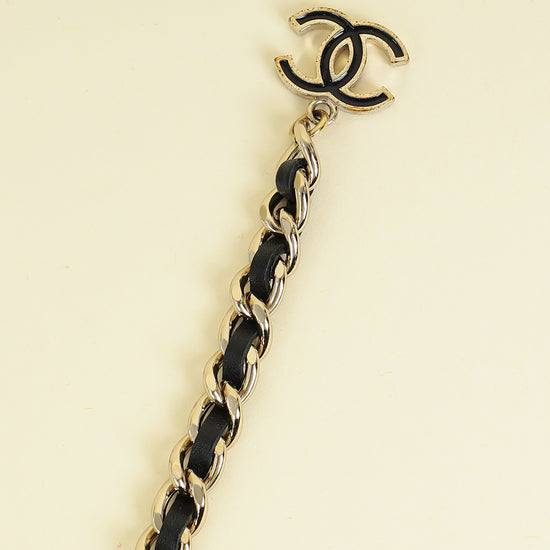 Chanel Black CC Chain Belt /Necklace