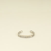 Chanel Silver CC Chain Cuff Bangle