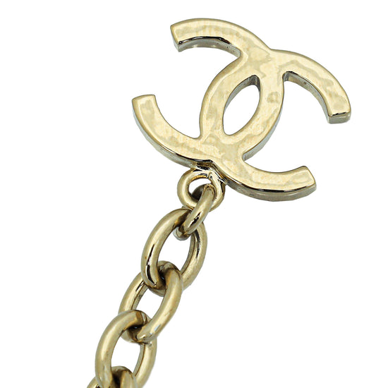 Chanel CC Logo Charms Bracelet Chanel | The Luxury Closet
