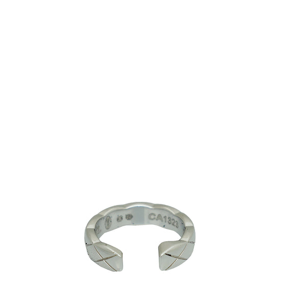 Load image into Gallery viewer, Chanel 18K White Gold Single Earring w/Diamonds
