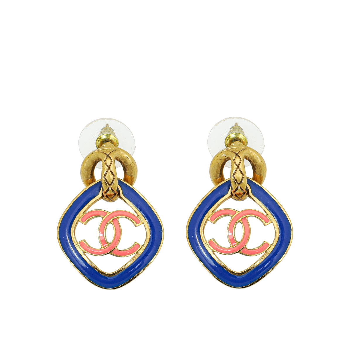 Chanel Bicolor CC /C22/S Earrings