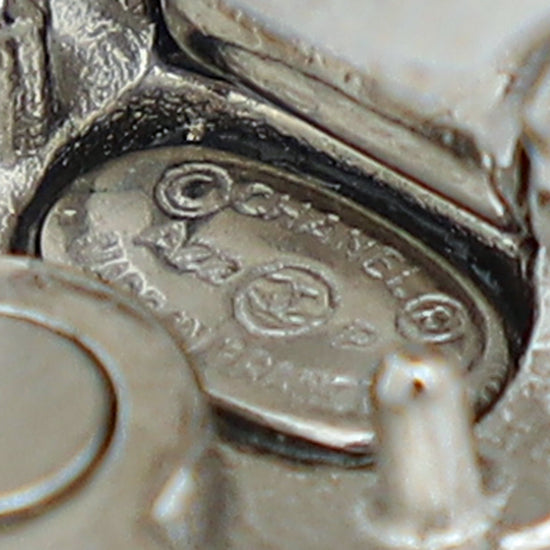 Load image into Gallery viewer, Chanel Silver CC-Bow-Star Hair Charms
