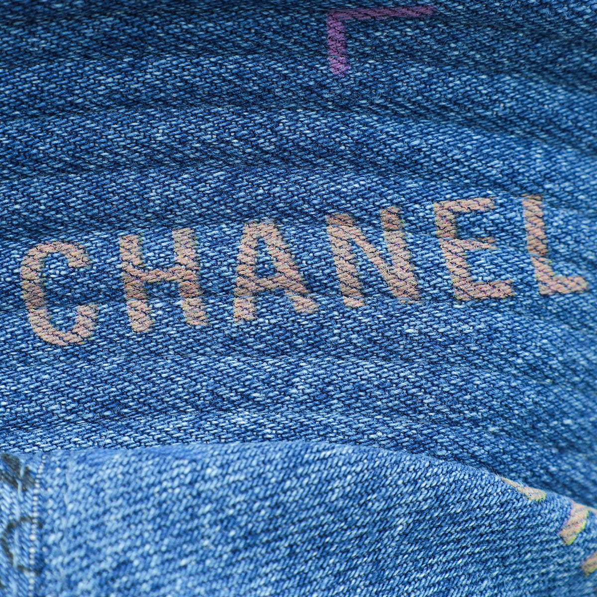 Chanel Blue Denim Mood Cloche Small Bucket Hat