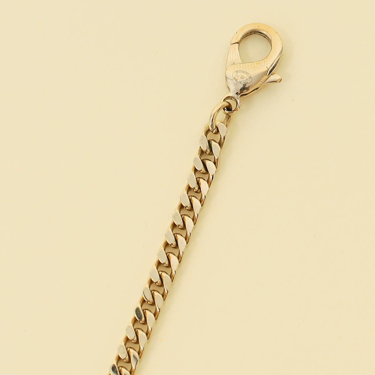 Chanel CC Choker Crystal Two Tone Necklace