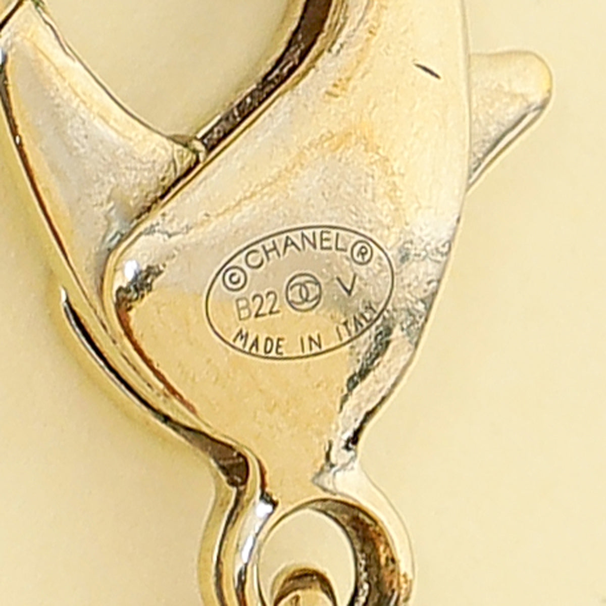 Chanel CC Choker Crystal Two Tone Necklace