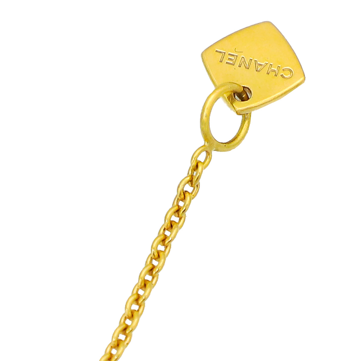 Chanel 18K Yellow Gold Coco Crush Pendant Necklace
