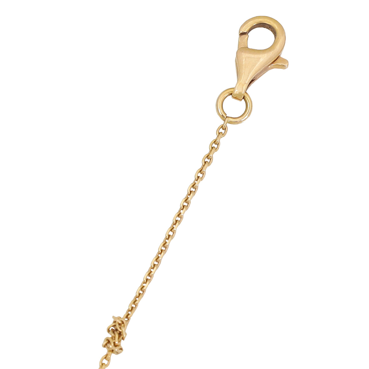 Chanel 18K Rose Gold Diamond Extrait de Camélia Necklace