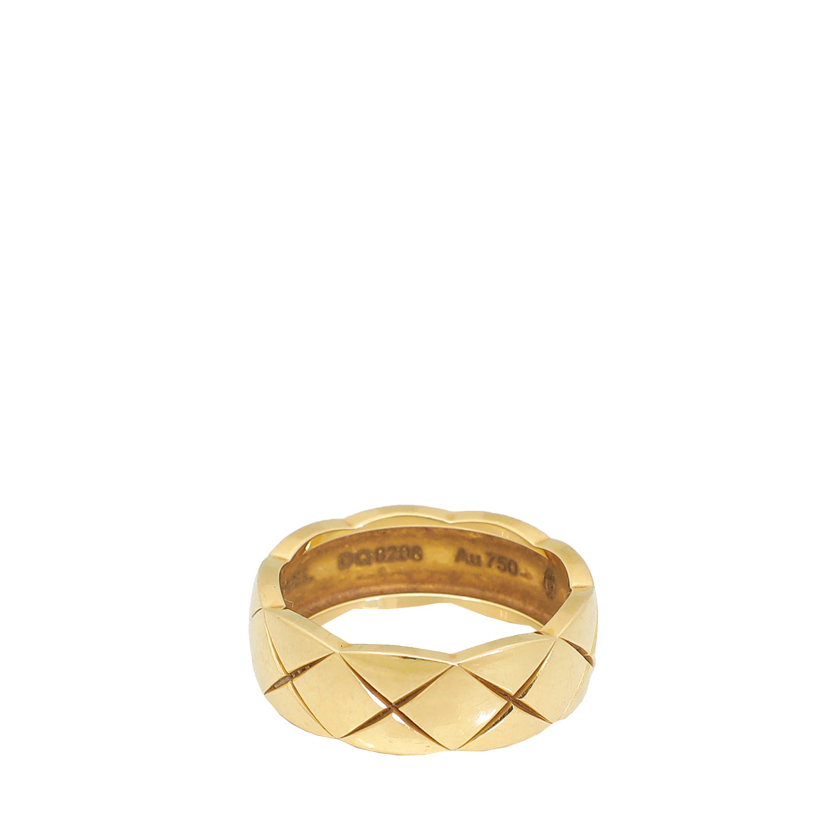 Chanel 18K Yellow Gold Coco Crush Ring 53-Chanel-THE CLOSET
