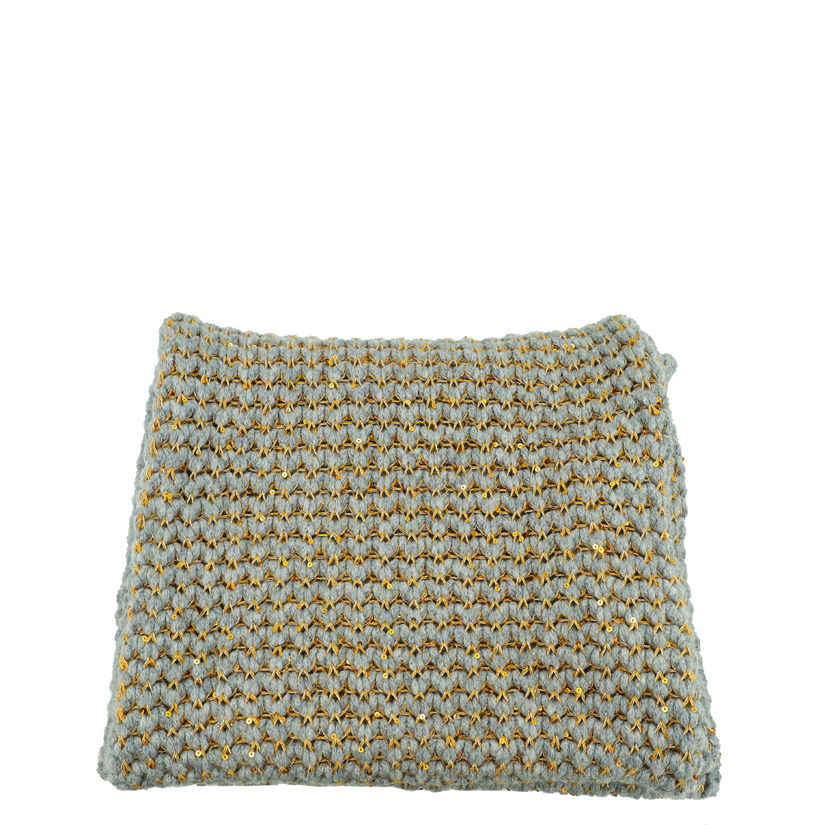 Chanel Bicolor CC Cashmere Silk Sequins Scarf-Chanel-THE CLOSET