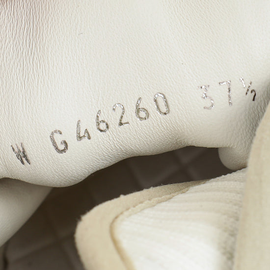 Chanel Bicolor CC Trainer Sneaker 37.5