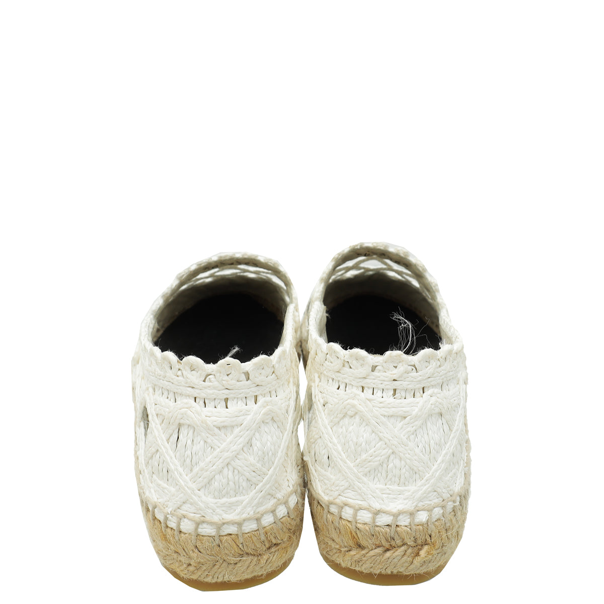 Chanel Bicolor Knit Espadrille 39