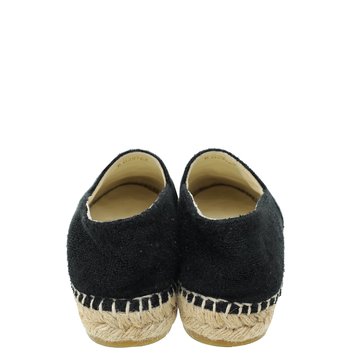 Chanel CC Boucle & Patent Espadrille 39