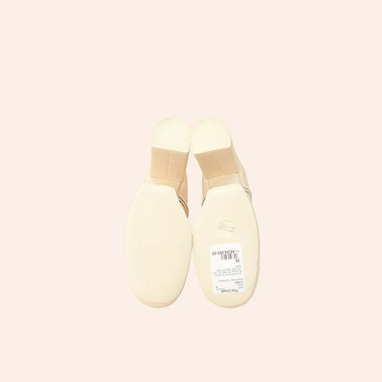 Chanel Bicolor Lace-Up Platform Pumps 39-Chanel-THE CLOSET