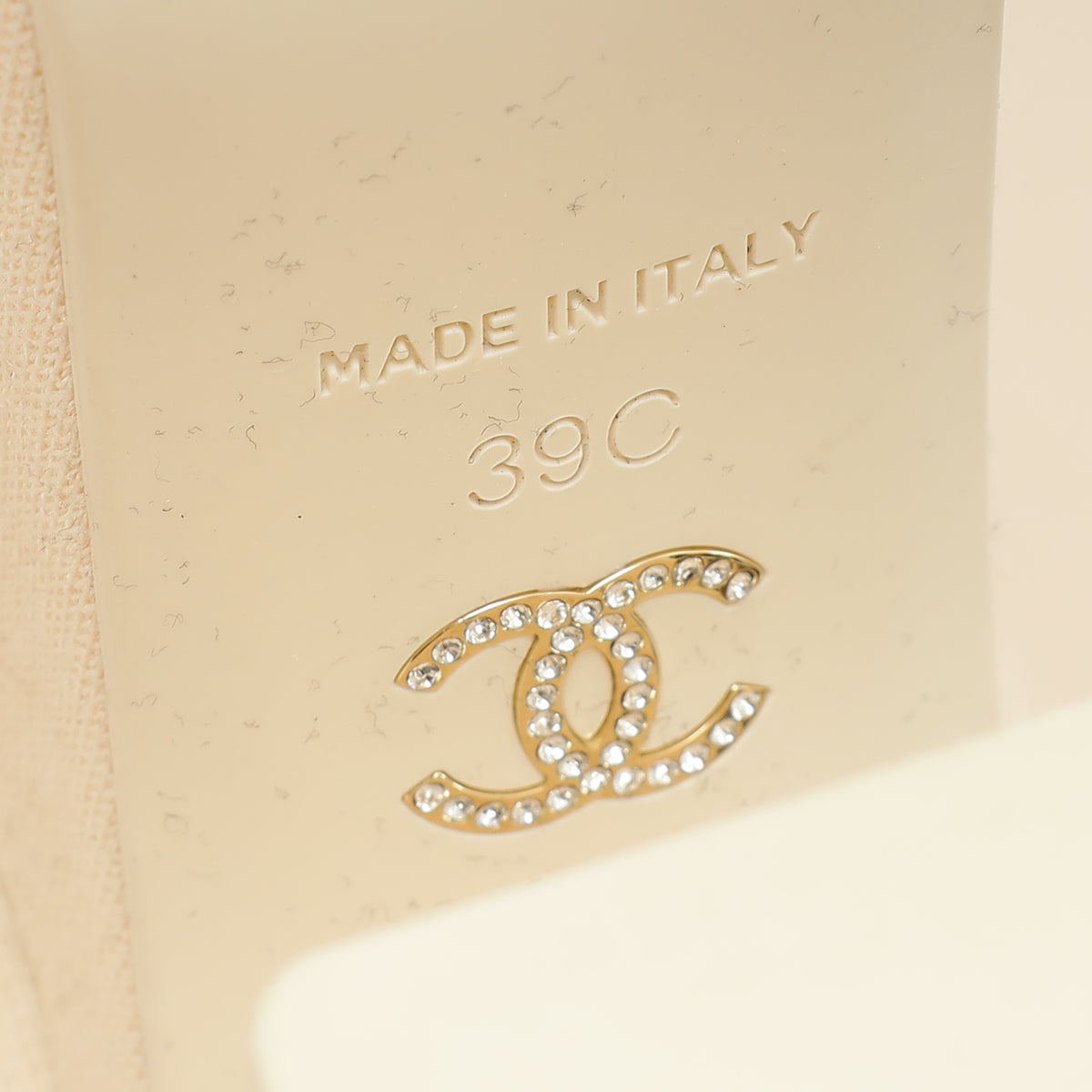 Chanel Bicolor Lace-Up Platform Pumps 39-Chanel-THE CLOSET