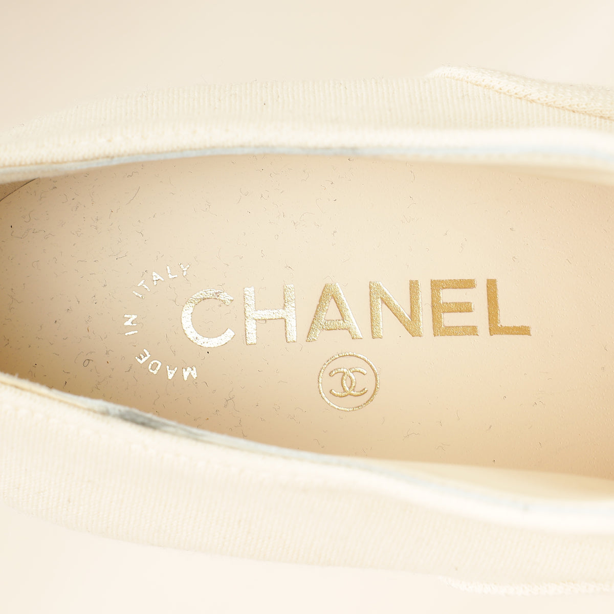 Chanel Bicolor Lace-Up Platform Pumps 39-Chanel-THE CLOSET