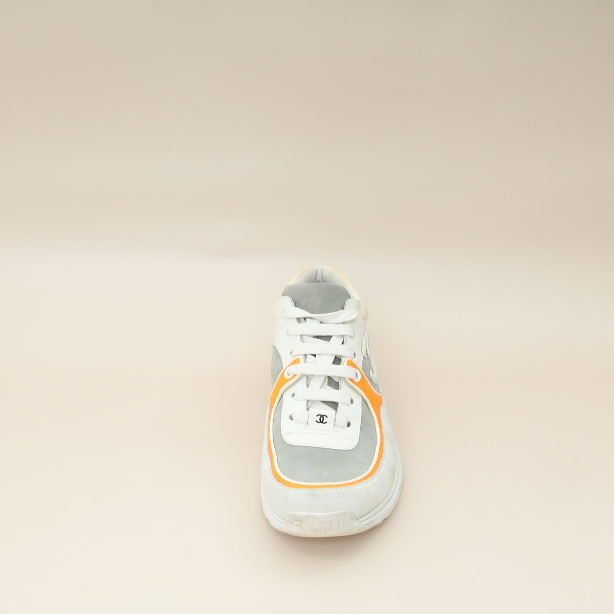 Chanel Tricolor CC Trainer Sneaker 36.5-Chanel-THE CLOSET