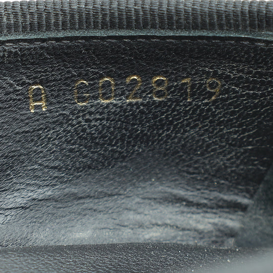 Load image into Gallery viewer, Chanel Black CC Cap Toe Bow Flat Ballerina 36.5
