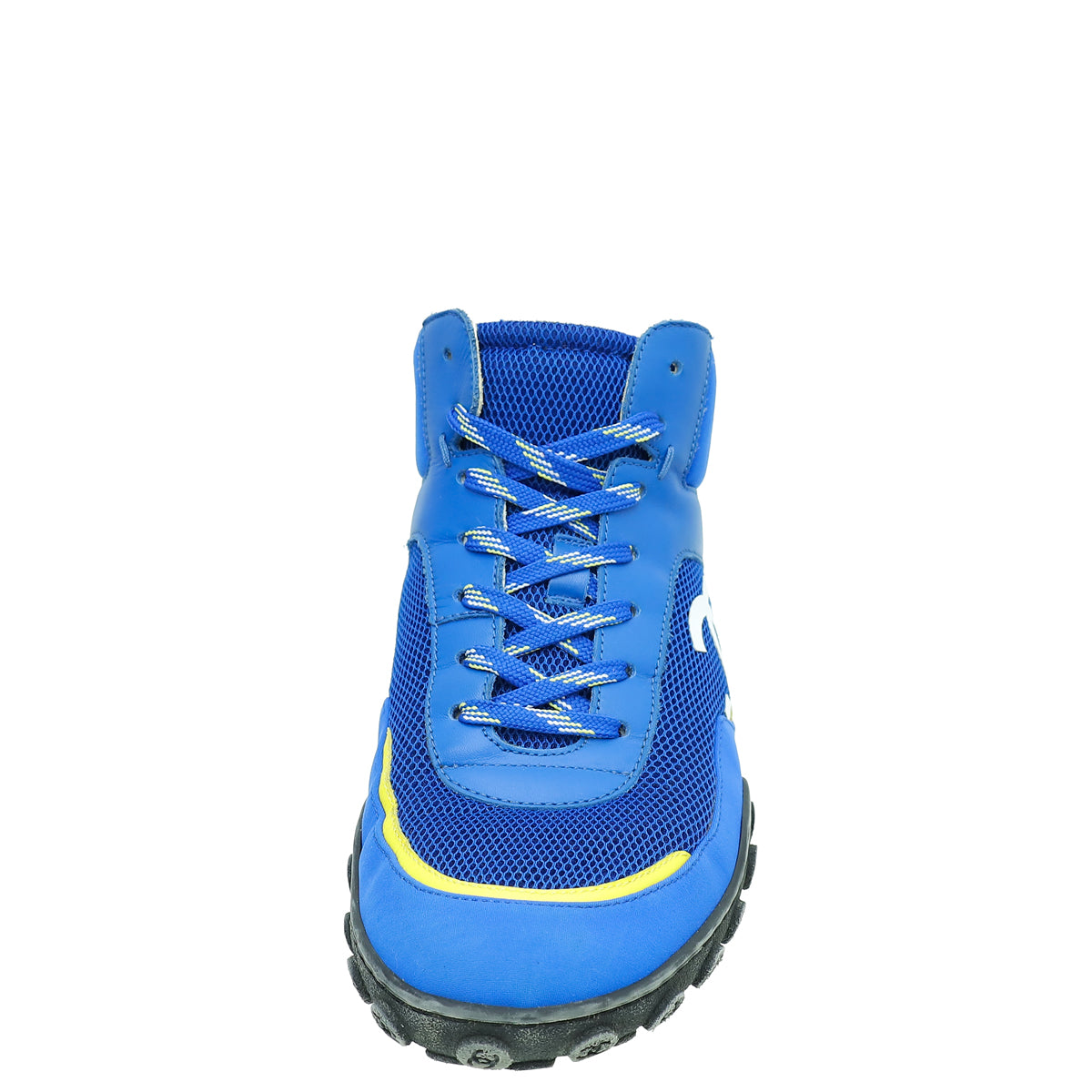 Chanel Multicolor CC Nylon Mesh High Top Warm Sneakers 38.5-Chanel-THE CLOSET