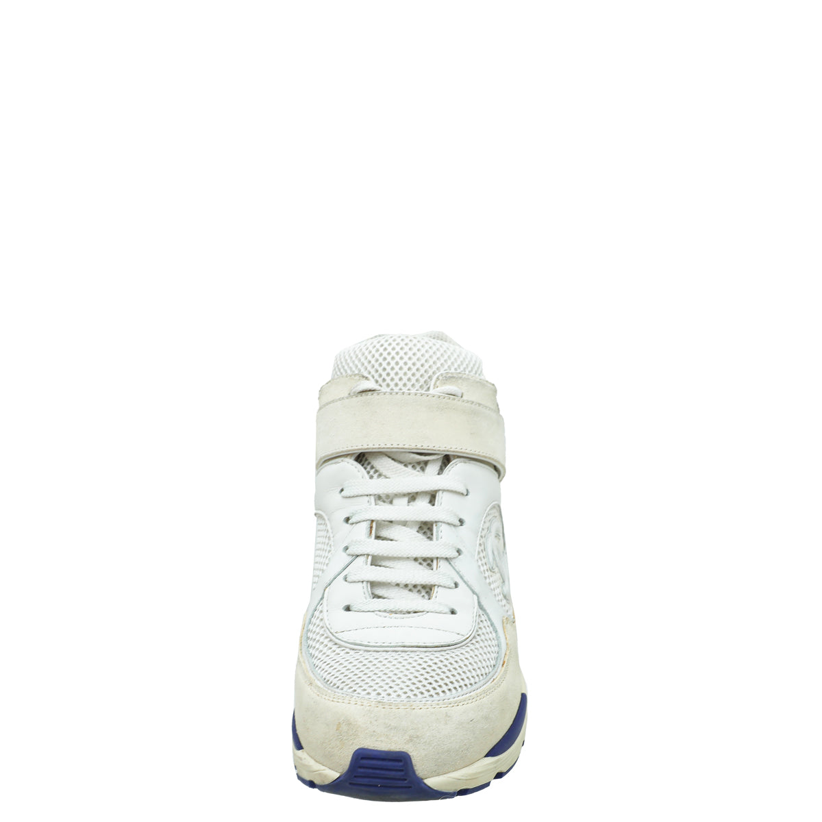 Chanel Multicolor CC Mesh High Cut Sneakers 38-Chanel-THE CLOSET