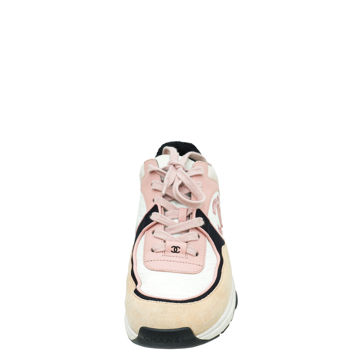 Chanel Tricolor CC Trainer Sneaker 38-Chanel-THE CLOSET
