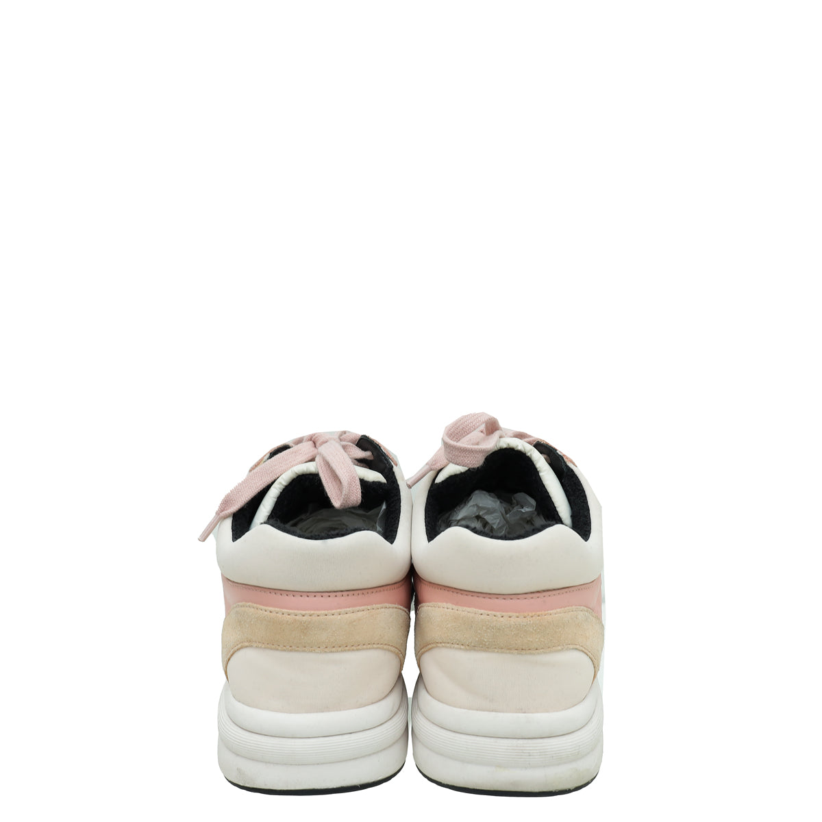 Chanel Tricolor CC Trainer Sneaker 38