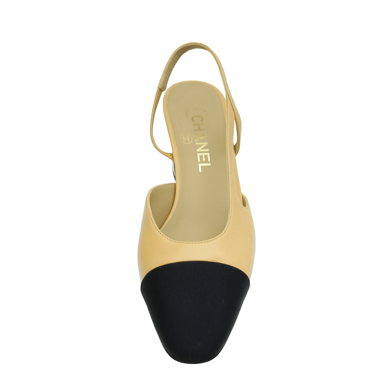 Chanel Bicolor CC Cap Toe Slingback 38-Chanel-THE CLOSET