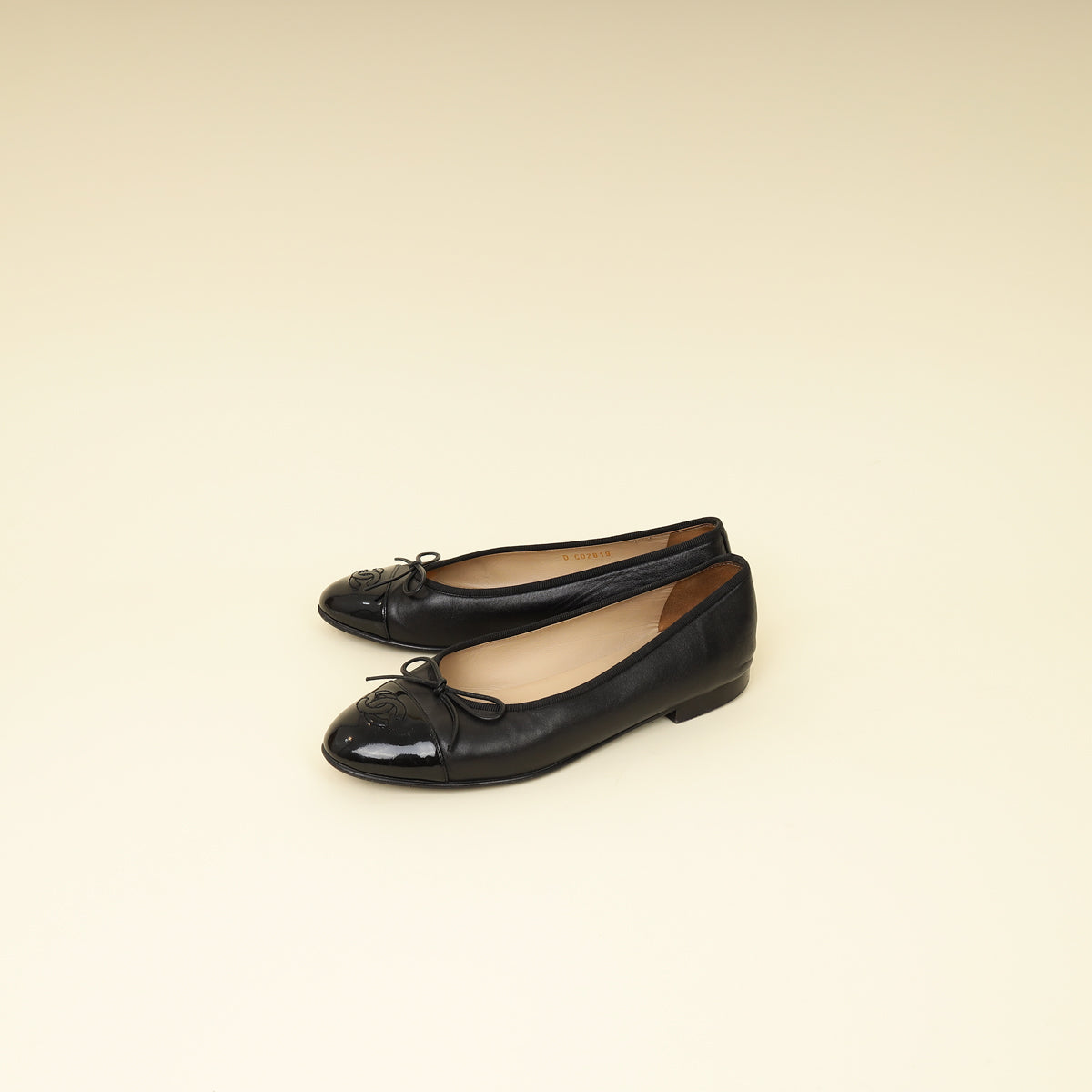 Chanel Black CC Ballet Flats 38-Chanel-THE CLOSET