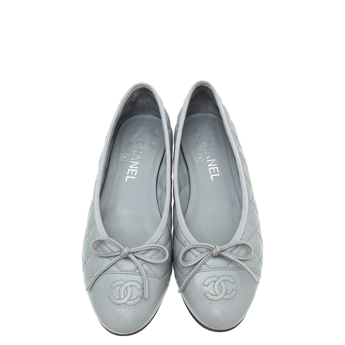 Chanel Ballet flats Black Leather ref.36895 - Joli Closet