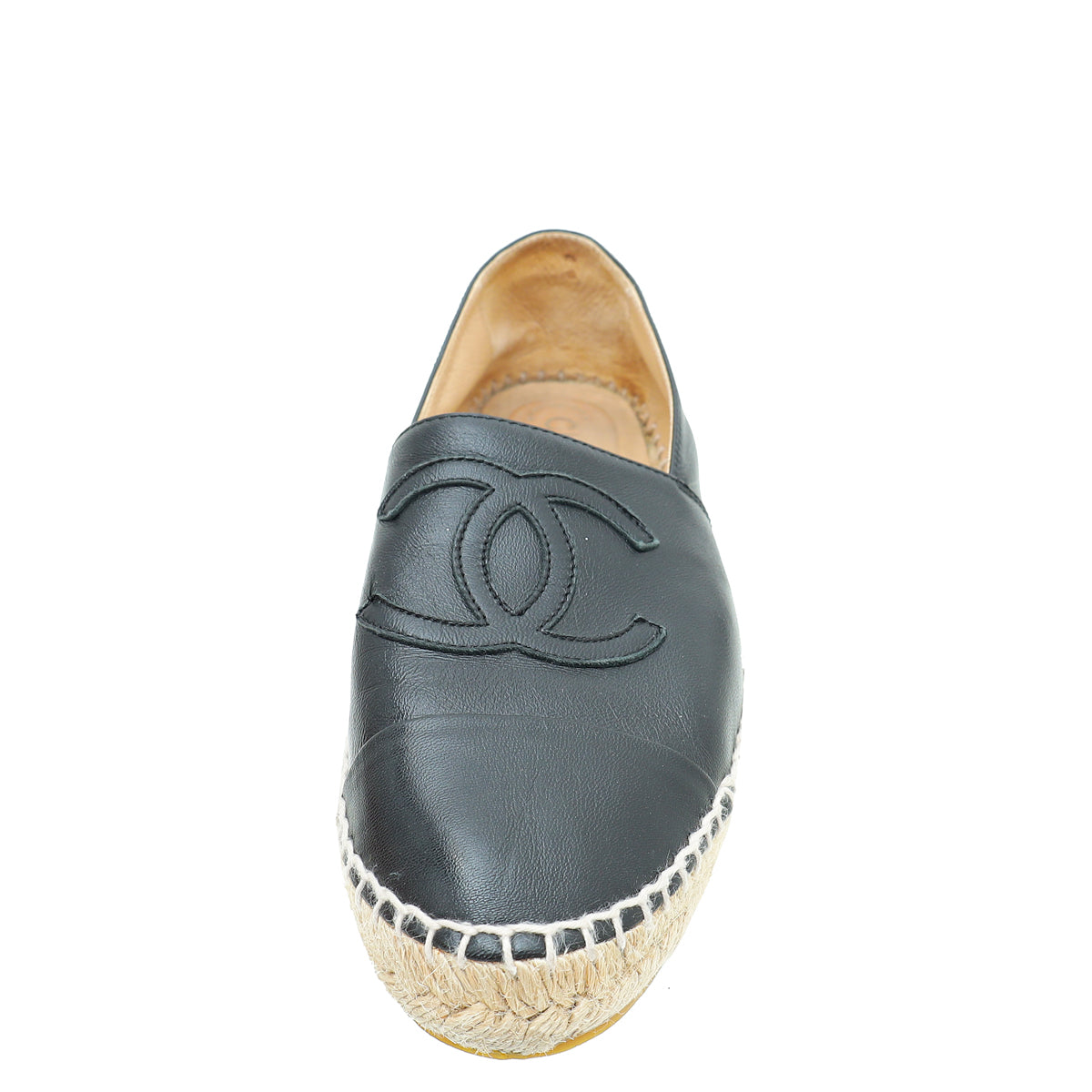 Chanel Black CC Espadrille 38-Chanel-THE CLOSET