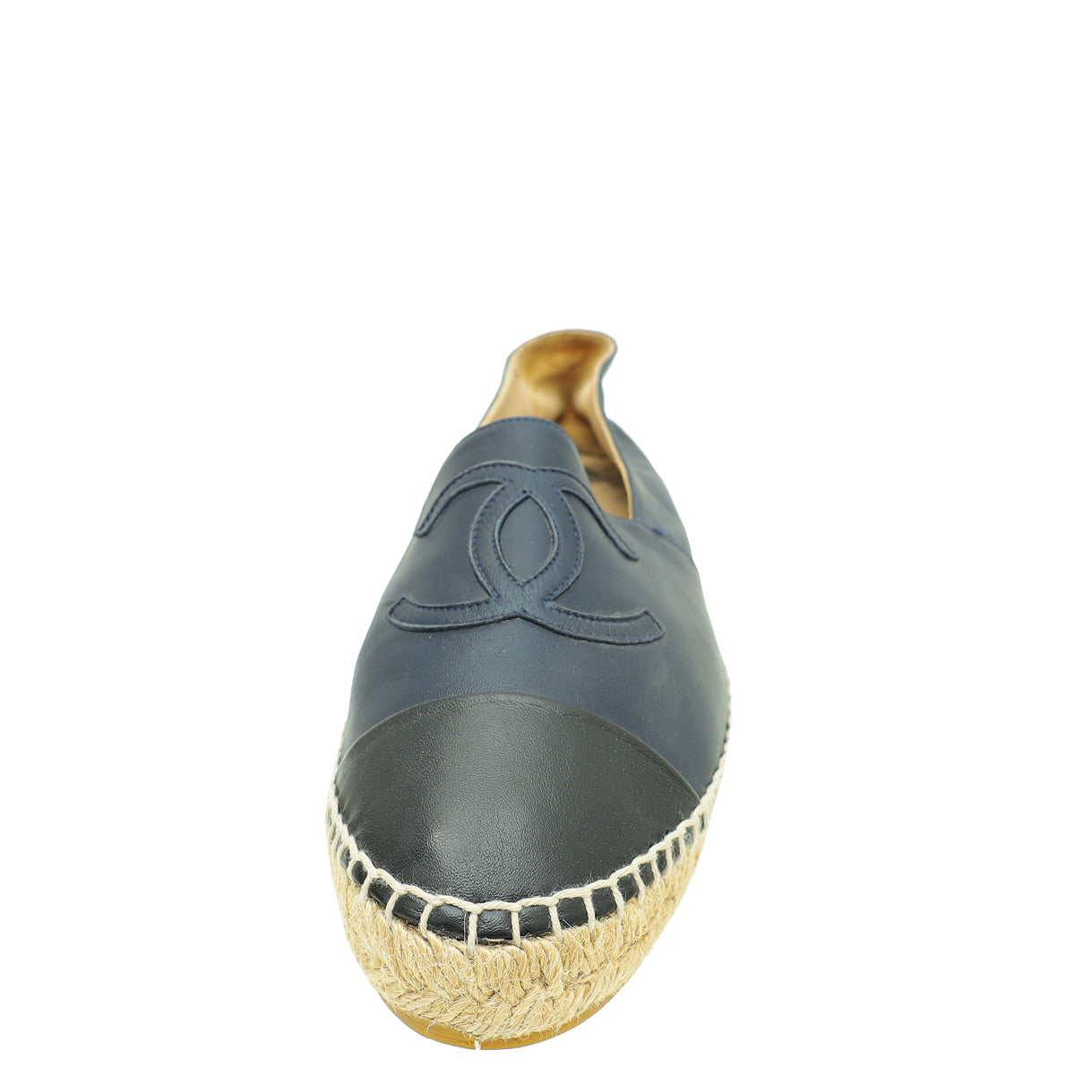 Chanel Bicolor CC Cap Toe Espadrille 39-Chanel-THE CLOSET