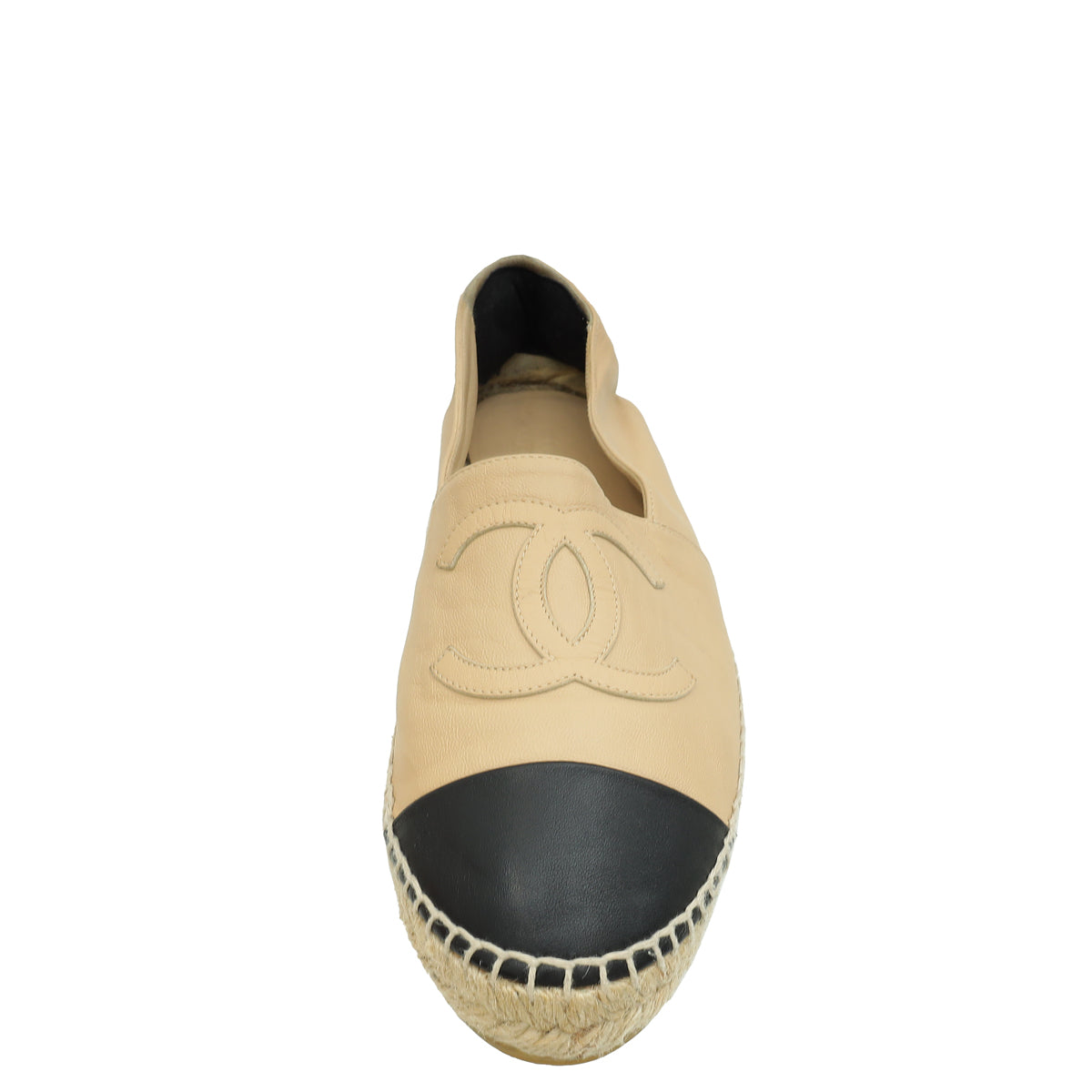 Chanel Bicolor CC Cap Toe Espadrille 41-Chanel-THE CLOSET