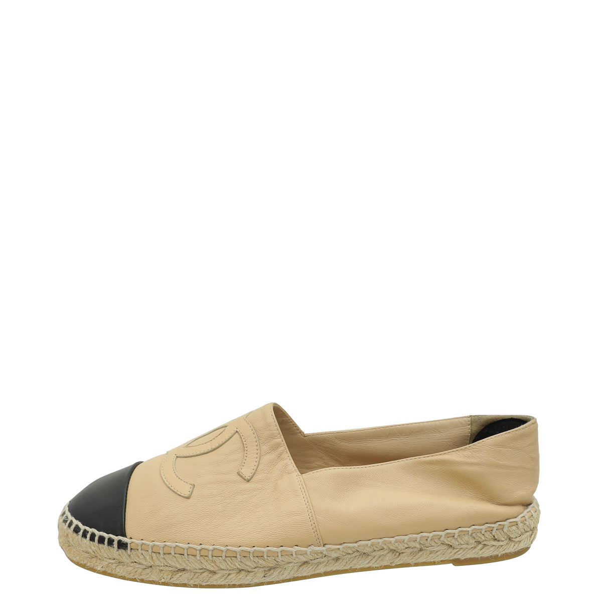 Chanel Bicolor CC Cap Toe Espadrille 41-Chanel-THE CLOSET